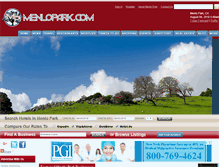 Tablet Screenshot of menlopark.com